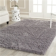 Safavieh Shag 9' Square Hand Tufted Acrylic Rug in Ivory