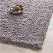 Safavieh Shag 9' Square Hand Tufted Acrylic Rug in Ivory