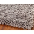 Safavieh Shag 9' Square Hand Tufted Acrylic Rug in Ivory