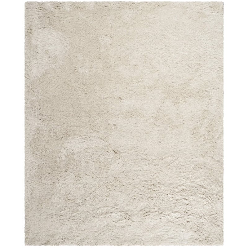 Safavieh Venice Shag 8' X 10' Hand Tufted Rug in Champagne
