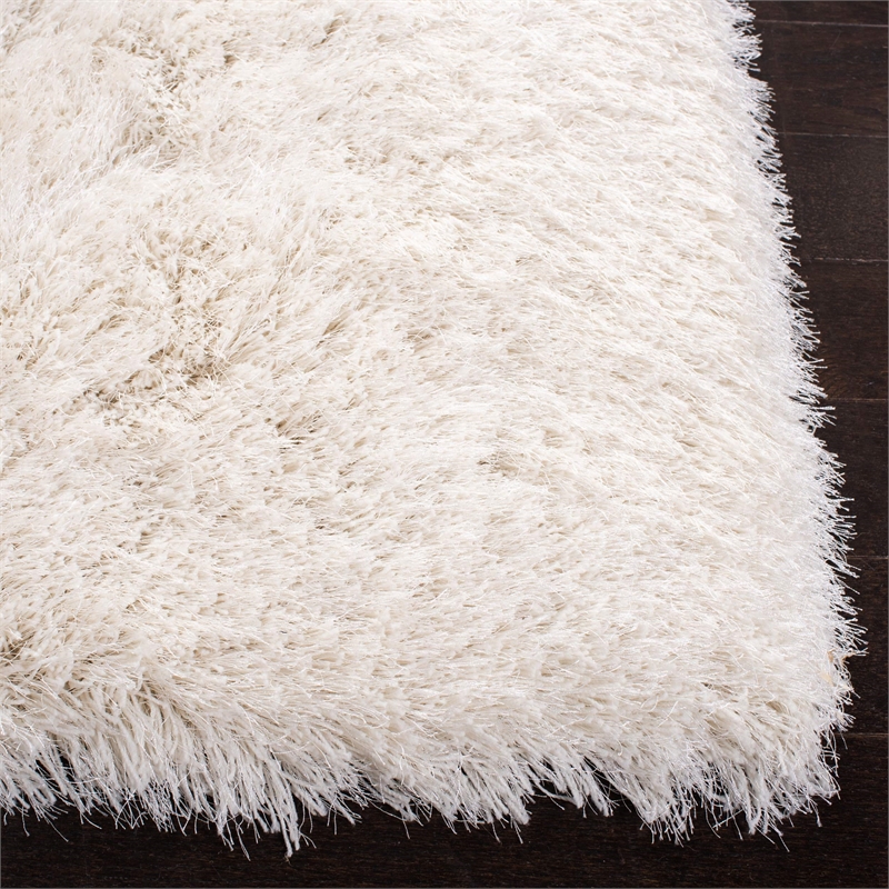 Safavieh Venice Shag 2' X 3' Hand Tufted Rug in Pearl