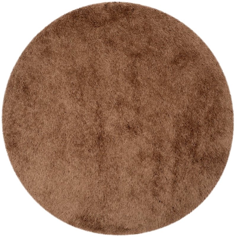 Safavieh Venice Shag 5' X 8' Hand Tufted Rug in Taupe