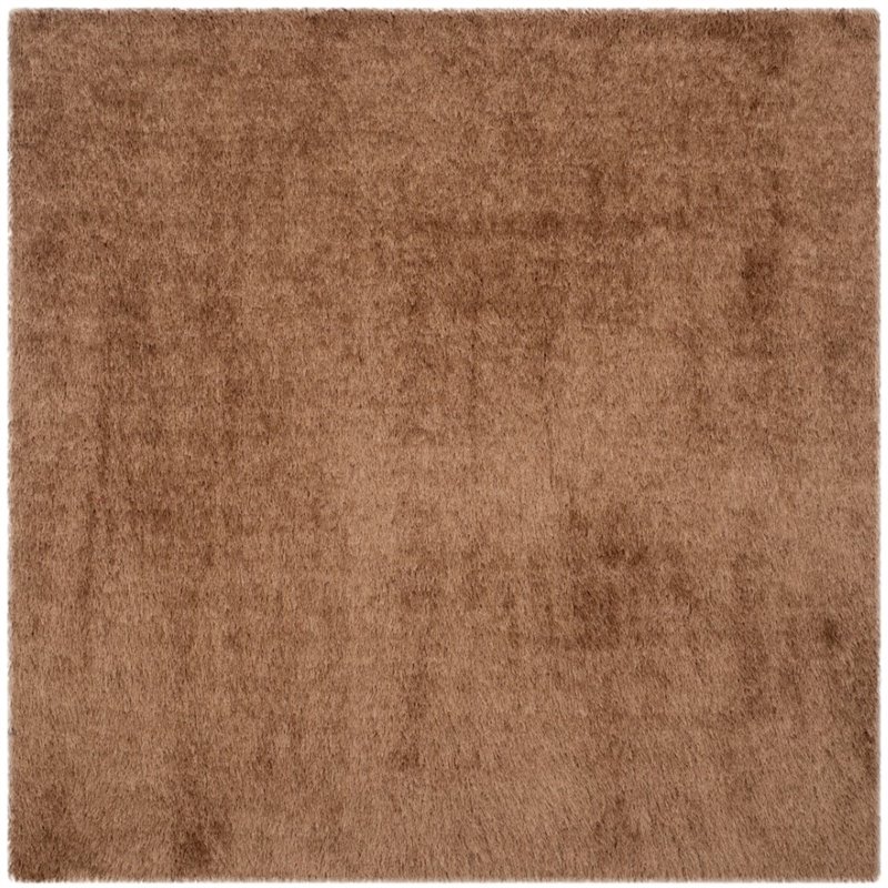 Safavieh Venice Shag 5' X 8' Hand Tufted Rug in Taupe