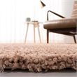 Safavieh Popcorn Shag 8' X 10' Hand Tufted Polyester Rug in Beige