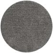Safavieh Popcorn Shag 6' Round Hand Tufted Rug in Silver