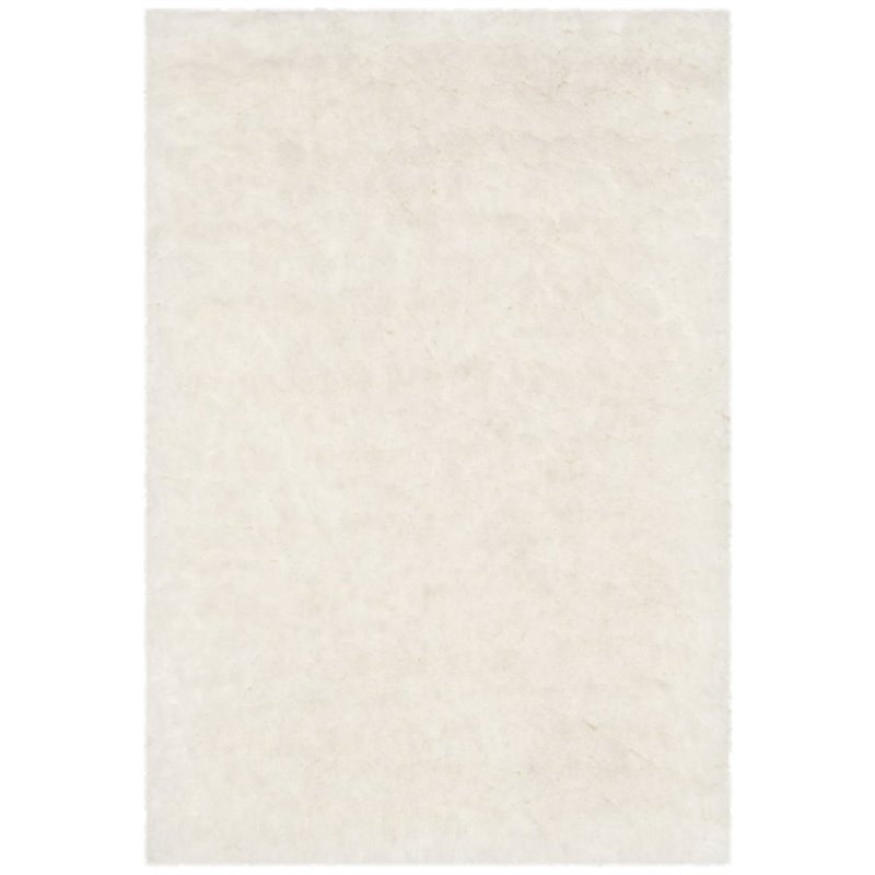 Safavieh Arctic Shag 7' X 10' Sheep Shaped Hand Tufted Rug in Ivory