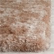Safavieh Arctic Shag 3' X 5' Sheep Shaped Hand Tufted Rug in Taupe