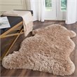 Safavieh Arctic Shag 5' X 7' Hand Tufted Polyester Rug in Taupe