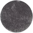 Safavieh Arctic Shag 5' Round Hand Tufted Rug in Gray