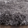 Safavieh Arctic Shag 5' Square Hand Tufted Rug in Gray