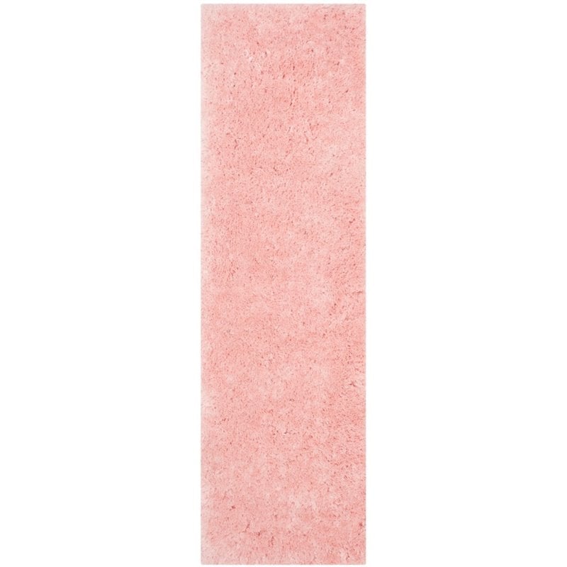 Safavieh Arctic Shag 7' X 10' Sheep Shaped Hand Tufted Rug in Pink