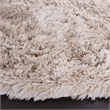 Safavieh Arctic Shag 5' Round Hand Tufted Rug in Beige