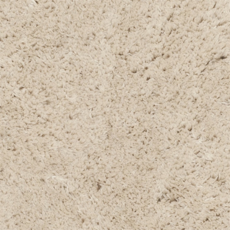 Safavieh Arctic Shag 5' Round Hand Tufted Rug in Beige