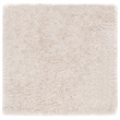 Safavieh Arctic Shag 5' Square Hand Tufted Rug in Beige