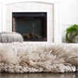 Safavieh Arctic Shag 5' Square Hand Tufted Rug in Beige