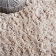 Safavieh Arctic Shag 5' Square Hand Tufted Rug in Beige