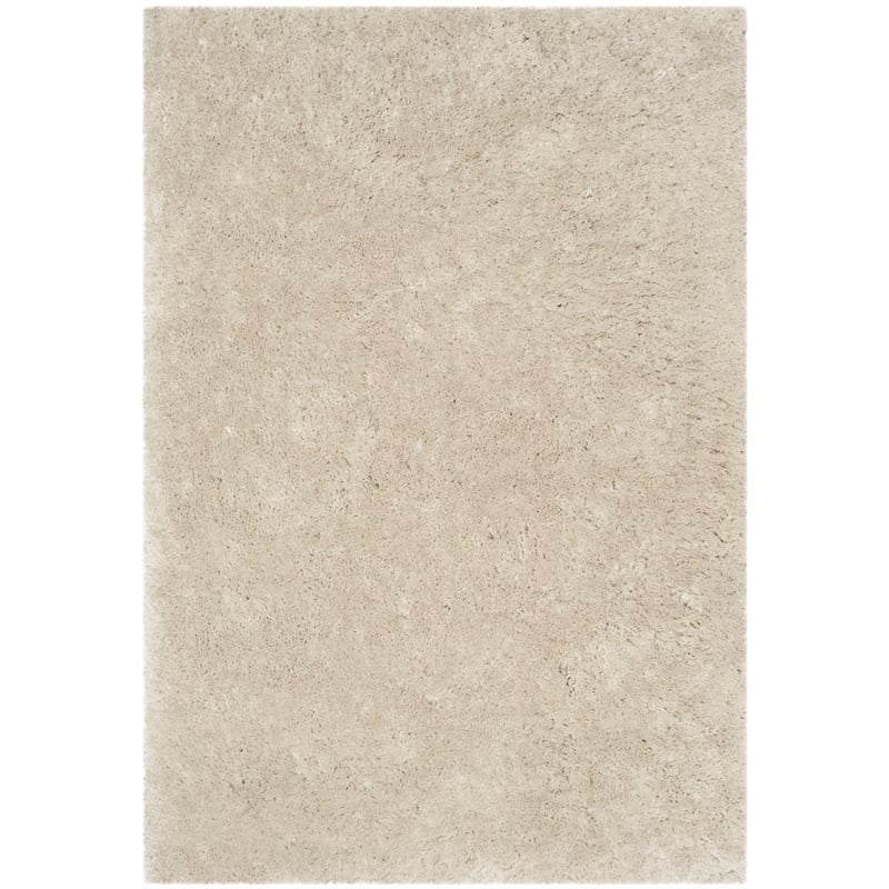 Safavieh Arctic Shag 6' X 9' Hand Tufted Polyester Rug in Beige