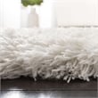 Safavieh Arctic Shag 6' X 9' Hand Tufted Polyester Rug in Beige