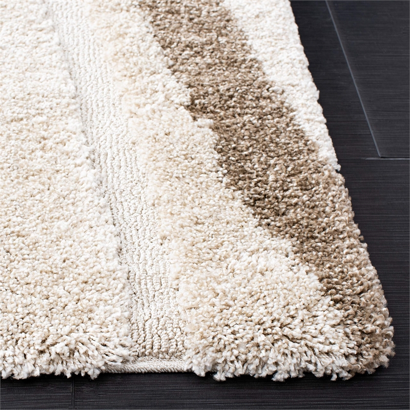 Safavieh Florida Shag 5' Square Power Loomed Rug