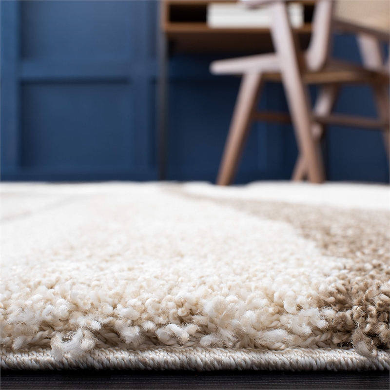 Safavieh Florida Shag 5' Square Power Loomed Rug