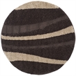 Safavieh Florida Shag 5' Round Power Loomed Rug