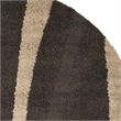 Safavieh Florida Shag 5' Round Power Loomed Rug