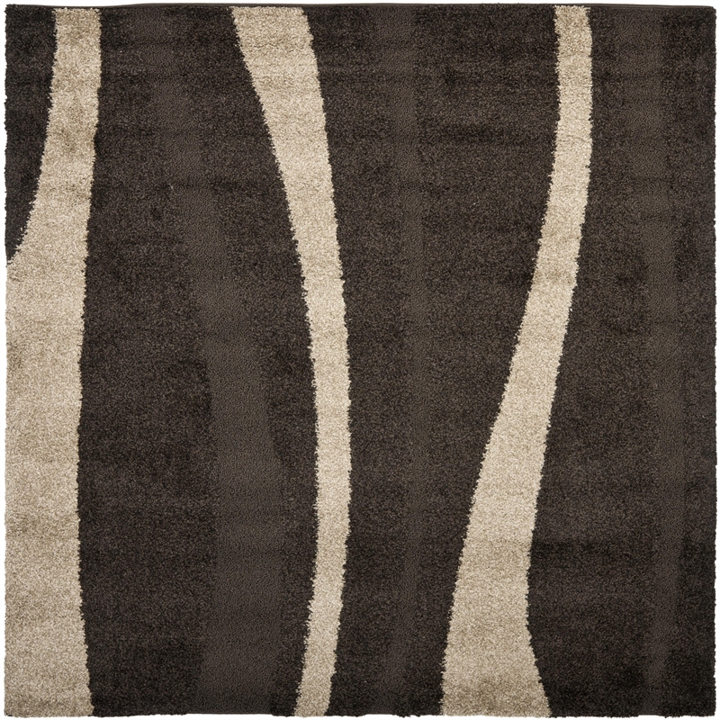 Safavieh Florida Shag 5' Square Power Loomed Rug