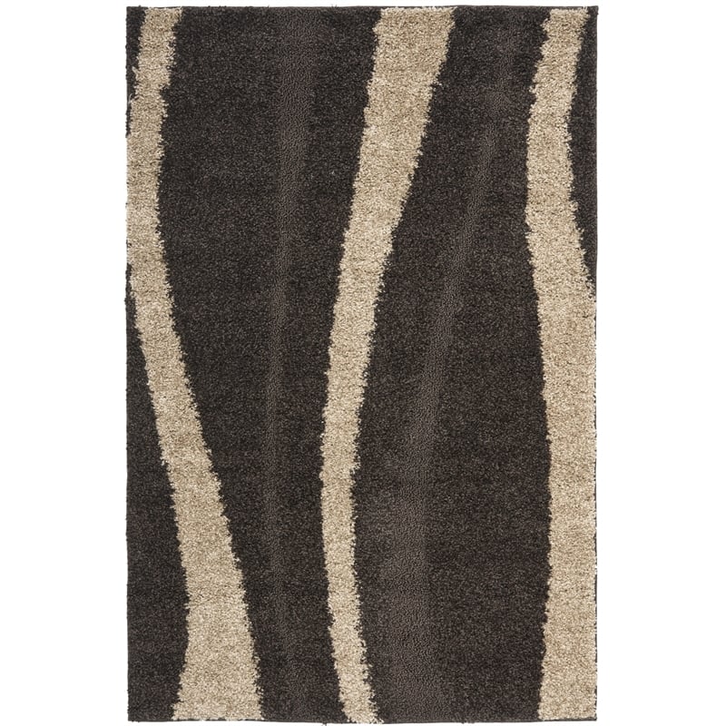 Safavieh Florida Shag 6' X 9' Power Loomed Rug