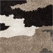 Safavieh Florida Shag 4' Square Power Loomed Rug in Beige