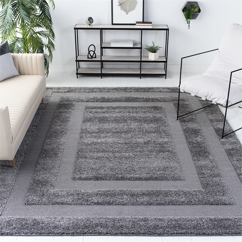 Safavieh Florida Shag 5' Square Power Loomed Rug