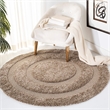 Safavieh Florida Shag 5' Square Power Loomed Rug