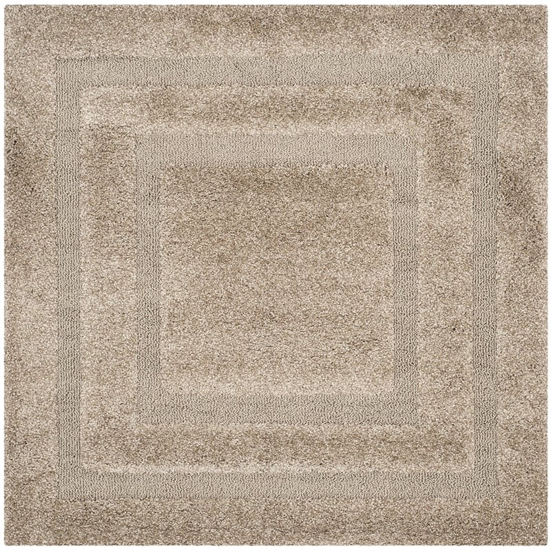 Safavieh Florida Shag 5' Square Power Loomed Rug