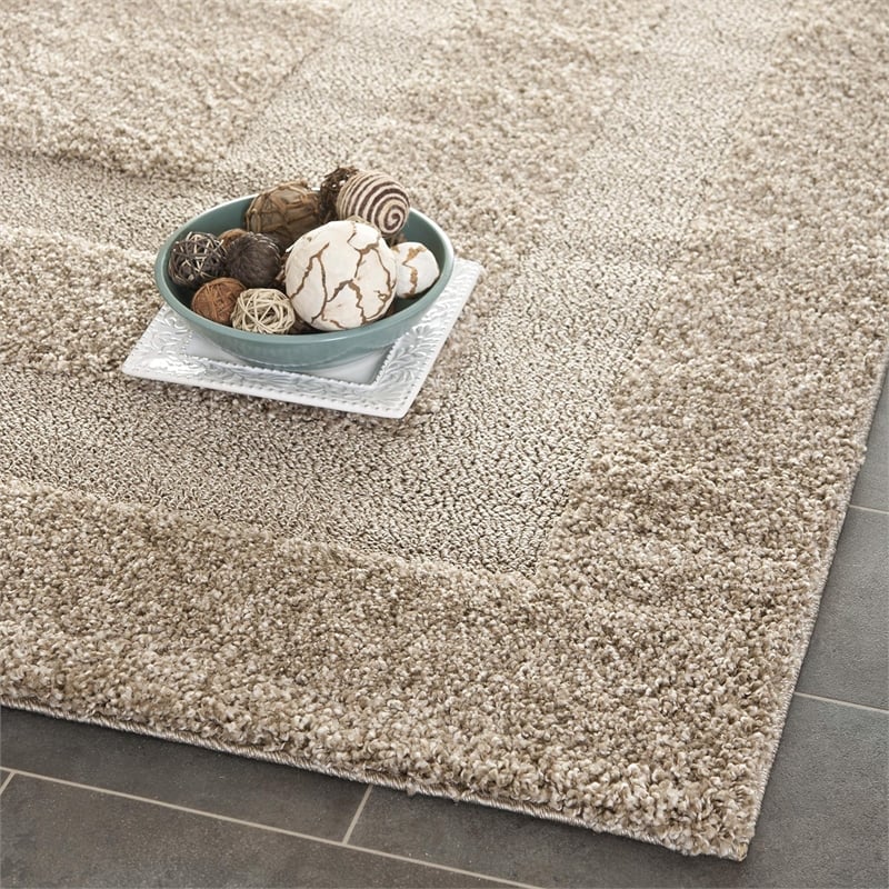 Safavieh Florida Shag 5' Square Power Loomed Rug