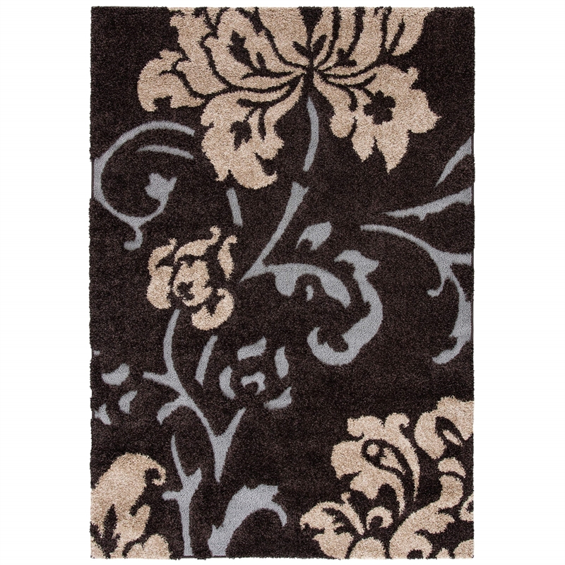 Safavieh Florida Shag 6' X 9' Power Loomed Rug