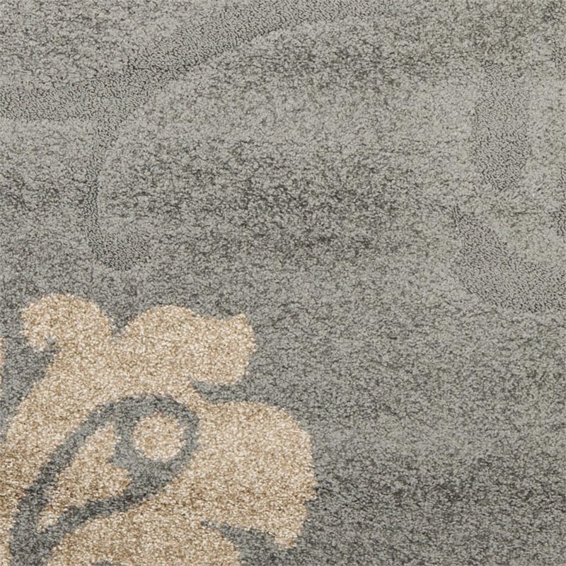 Safavieh Florida Shag 4' Square Power Loomed Rug