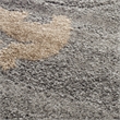 Safavieh Florida Shag 6' X 9' Power Loomed Rug in Gray and Beige