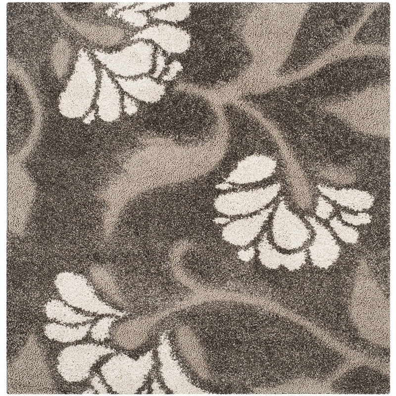 Safavieh Florida Shag 4' Square Power Loomed Rug