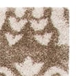 Safavieh Florida Shag 6' X 9' Power Loomed Rug in Beige and Cream