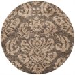 Safavieh Florida Shag 5' Round Power Loomed Rug