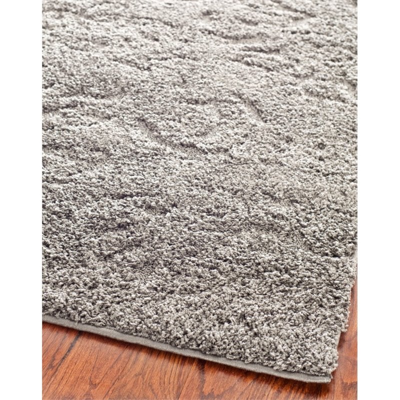 Safavieh Florida Shag 4' Round Power Loomed Rug