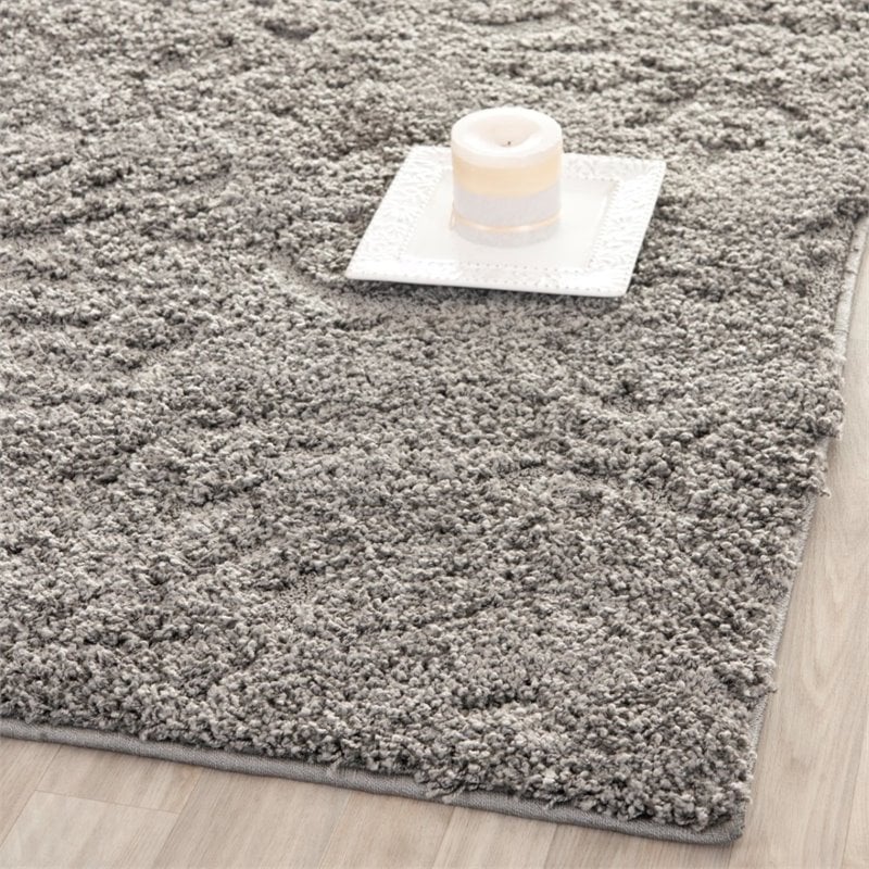 Safavieh Florida Shag 4' Round Power Loomed Rug