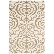 Safavieh Florida Shag 11' X 15' Power Loomed Rug in Cream and Beige