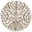 Safavieh Florida Shag 4' Round Power Loomed Rug