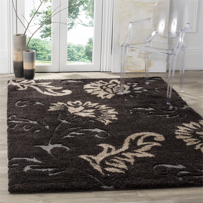Safavieh Florida Shag 6' X 9' Power Loomed Rug