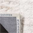 Safavieh Paris Shag 5' X 8' Hand Tufted Polyester Rug in Ivory