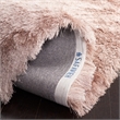 Safavieh Paris Shag 5' X 8' Hand Tufted Polyester Rug in Chocolate