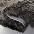 Safavieh Paris Shag 11' X 15' Hand Tufted Polyester Rug in Titanium