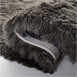 Safavieh Paris Shag 5' X 8' Hand Tufted Polyester Rug in Titanium
