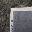 Safavieh Paris Shag 5' X 8' Hand Tufted Polyester Rug in Titanium
