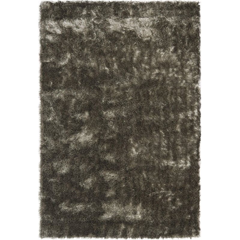 Safavieh Paris Shag 11' X 15' Hand Tufted Polyester Rug in Sable